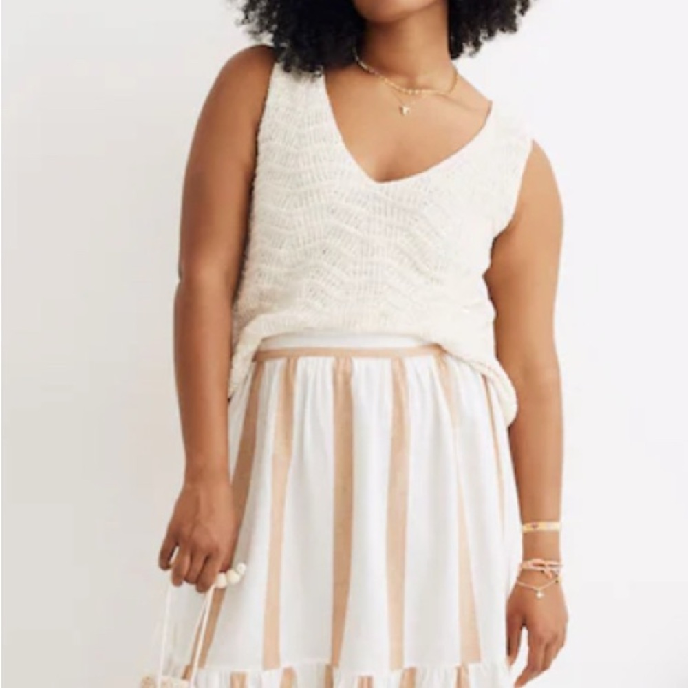 Madewell crochet Sweater Tank